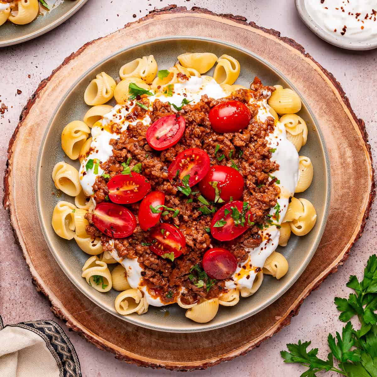 Turkish Pasta (Viral TikTok Recipe) Turkish Pasta (Viral TikTok Recipe)