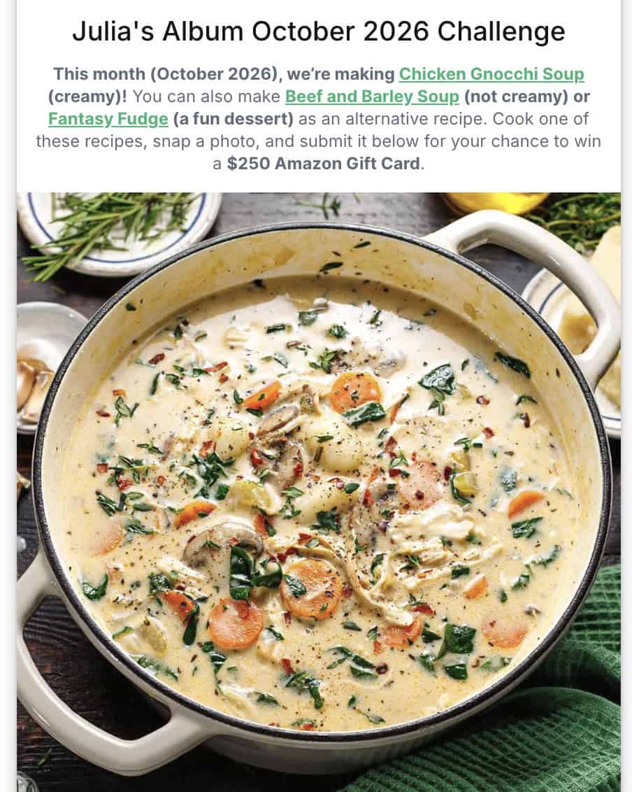 October Cooking Challenge